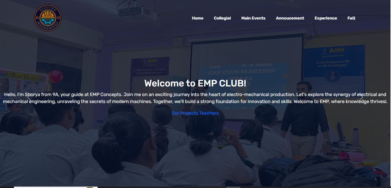 Club Website 